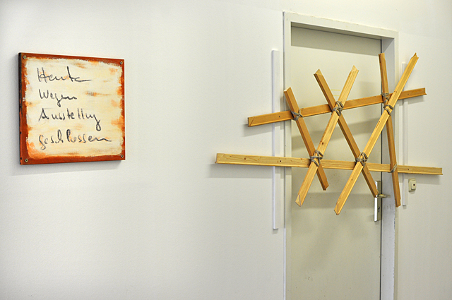 heute wegen Ausstellung geschlossen